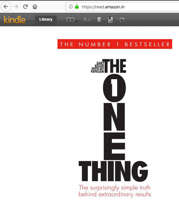 the-one-thing-book-kindle